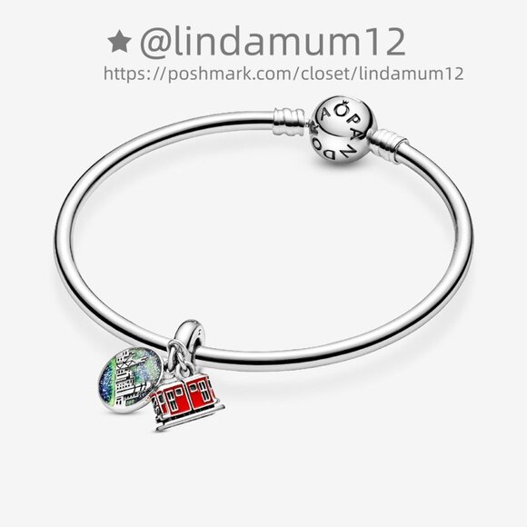 Pandora Hong Kong Peak Tram Dangle Charm - Picture 4 of 6
